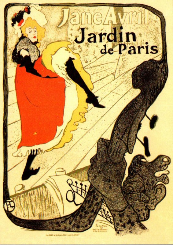 Avril Jardin By Henri de Toulouse-Lautrec