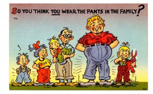 Humor - Who wears the pants