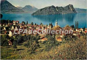 Old Postcard Vitznau am Viewaldstattersee