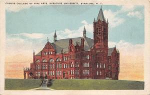 Syracuse New York University-Crouse College of Fine Arts~Romanesque Bldg~1920s