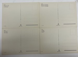 Roma (Rome) Italy Landmarks Pantheon Forum Colliseum Postcard Booklet 16 Photos