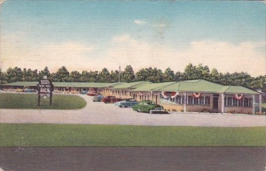 Alabama Mobile Winter Gardens Motor Hotel 1945