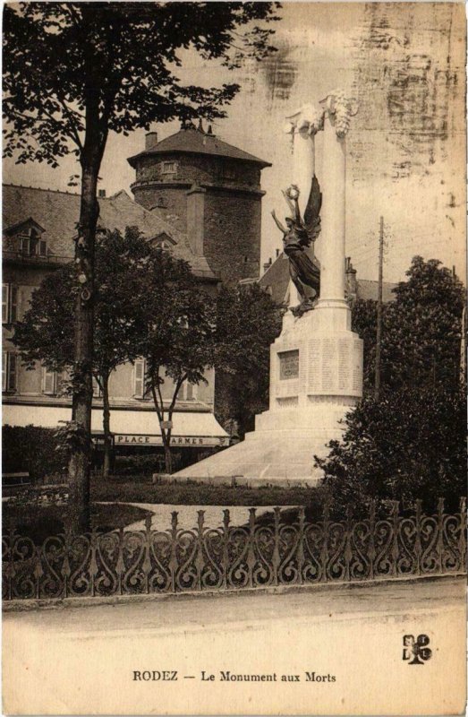 CPA RODEZ - Le Monument aux Morts (109501)