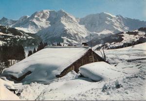 BF14087 et massif mont blanc dome de miage france  front/back image