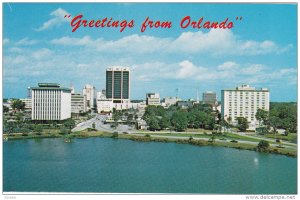 Skyline, Lake Lucerne, ORLANDO, Florida, 40-60's