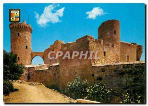 Modern Postcard Palms Chateau Mallorca Bellver