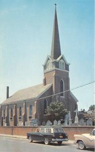 Lewes Delaware~Old St Peter's Episcopal Church & Cemetery~Historical Info Bk~50s