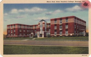 Postcard Men's Hall State Teachers College Kearney Nebraska