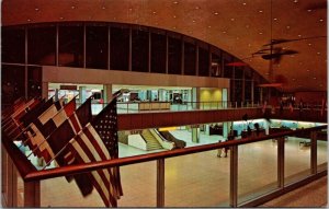 John F Kennedy International Airport Aerial Gateway US International Postcard