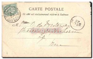 Postcard Ancient Ruins of the castle Clisson the door & # 39entree