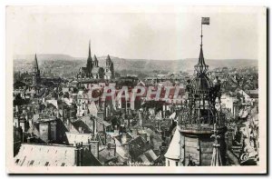 Modern Postcard Dijon General view