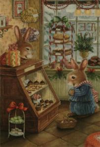 SUSAN WHEELER HOLLY POND HILL. Sweets shop Russian Modern Postcard