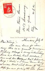  Norway Postcard Hardanger Eidfjord Oddaveien 