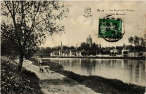 CPA SENS - Les Bords de l'YONNE - Le Petit Hameau (514979)