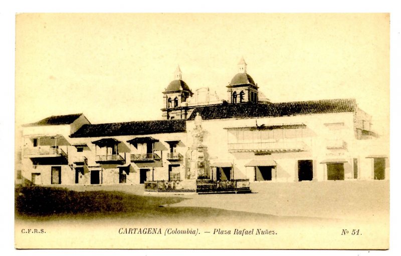 Colombia - Cartagena. Rafael Nunez Plaza