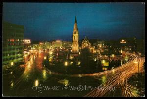 Christchurch - The Square at Night