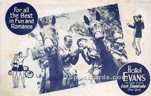 Hotel Evans Loch Sheldrake NY Unused