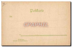 Old Postcard Dreyfus Affair Zola Esterhazy The veiled lady