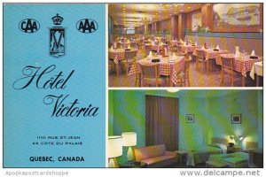 Canada Restaurant and Cocktail Lounge Hotel Victoria Quebec