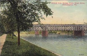 Pennsylvania Philadelphia Girard Avenue Bridge From West Driver