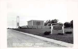 Real Photo Postcard First Christian Church in Spencer, Iowa~129768