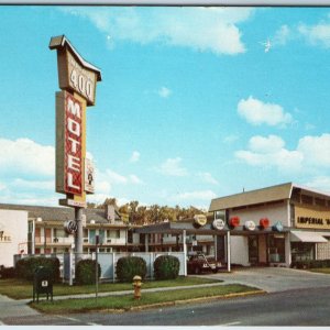 c1970s Great Falls, Mont. Imperial '400' Motel Rte 89, 91, 20 US Hwy. 87 PC A223