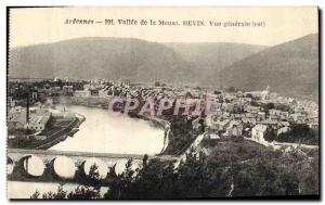 Old Postcard Vallee Meuse Revin Vue Generale