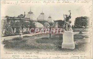 Old Postcard Rennes Jardin des Plantes (1900 card)