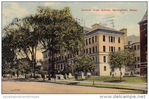 Central High School Springfield Massachusetts 1913