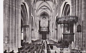 Switzerland Geneve Cathedrale de St Pierre Chaire et chaise Photo