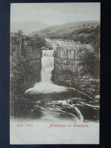 Durham MIDDLETON IN TEESDALE High Force Falls - Old Postcard