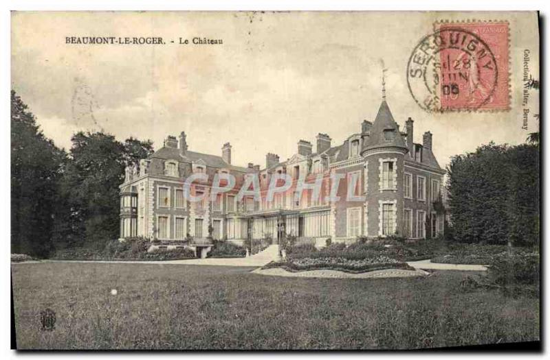 Old Postcard Beaumont Roger Le Chateau