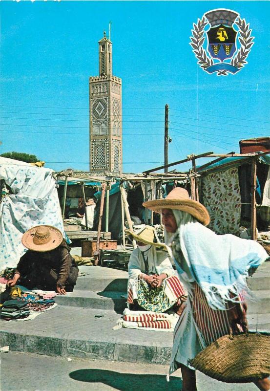 Scenes and figures of Tanger Morocco