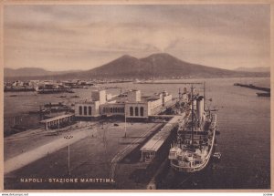 NAPOLI, Campania, Italy, 1900-1910s; Stazione Marittima