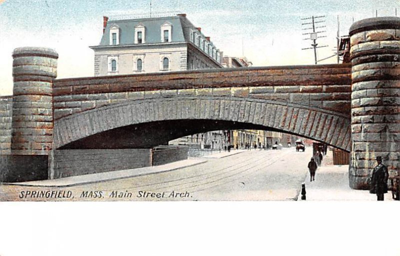 Main Street Arch Springfield, Massachusetts MA