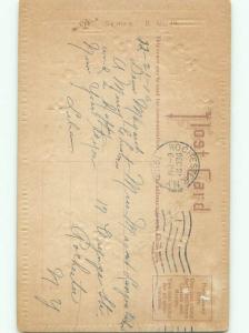 Divided-Back CHRISTMAS SCENE Great Postcard W9625