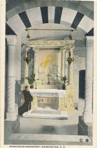 Altar at Franciscan Monastery, Washington, DC - WB