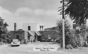 Eplee's Tourist Court Motel Berea Kentucky 1940s postcard