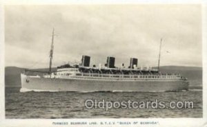 QTEV Queen Of Bermuda Ship Unused 