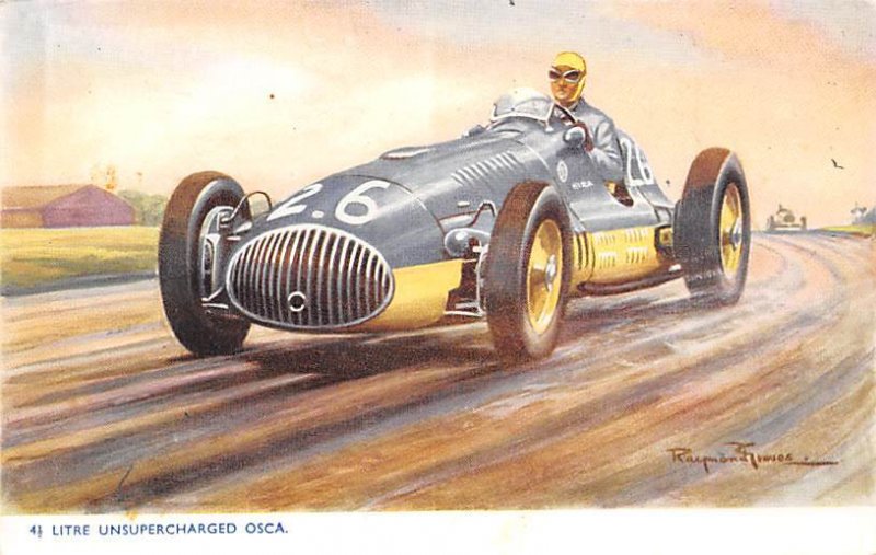 Unsupercharged Osca Auto Race Car, Racing 1961 