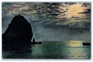 c1910 Sugar Loaf By Moonlight Santa Catalina Island California CA Postcard