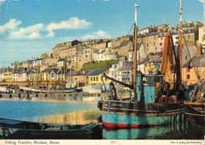 B97661 fishing trawlers  brixham devon   uk
