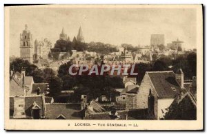 Old Postcard Loches Vue Generale