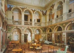 Wallington Northumberland National Trust Building Painting Hall Art Postcard