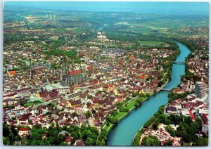 Postcard - Aerial view - Ulm, Germany 