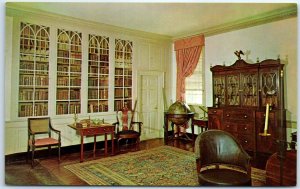 Postcard - The Library at Mount Vernon, Virginia