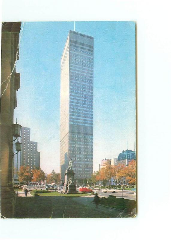 Postcard Canada Montreal Canadian Imperial Bank of Commerce Dominion Sq  # 4587A