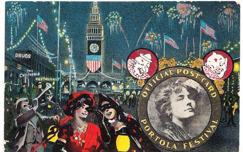 Official Post Card, Portola Festival 1909