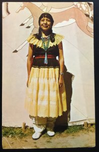 Postcard Unused Knpobo Cradle Flower of Taos Indian Pueblo Taos NM LB