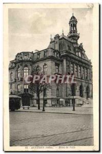 Asnieres Postcard Old City Hall